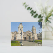 Carte Postale Lima, Perú, Plaza Mayor (Debout devant)