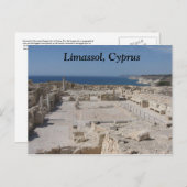 Carte Postale Limassol, Chypre (Devant / Derrière)