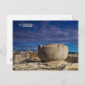 Carte Postale Limassol cYPRUS ancien monument roman grec postc (Devant / Derrière)