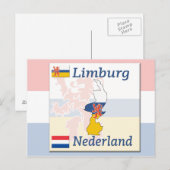 Carte Postale Limbourg - Nederland (Devant / Derrière)