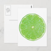 Carte Postale Lime (Devant / Derrière)