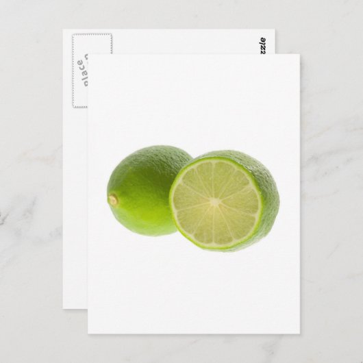Carte Postale Lime (Devant / Derrière)