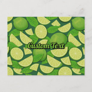 Carte Postale Lime