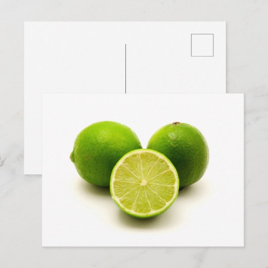 Carte Postale Lime perse (Devant / Derrière)