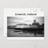 Carte Postale Limerick City, Irlande (Devant / Derrière)