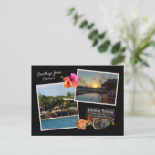 Carte Postale Limestone Holiday Beach Resort Curaçao (Debout devant)