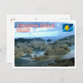 Carte Postale Limestone Island - Palaos - (Devant / Derrière)