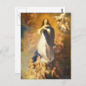 Carte Postale L'Immaculée conception des vénérables (Devant / Derrière)