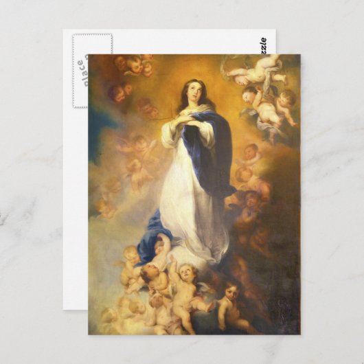 Carte Postale L'Immaculée conception des vénérables (Devant / Derrière)