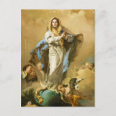 Carte Postale L'Immaculée Conception par Giovanni B. Tiepolo (Devant)