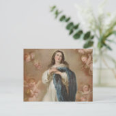 Carte Postale L'Immaculée conception par la lithographie américa (Debout devant)