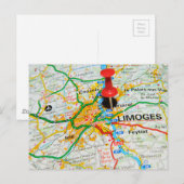 Carte Postale Limoges, France (Devant / Derrière)