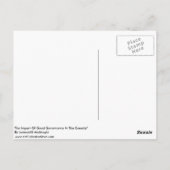 Carte Postale L'Impact De La Bonne Gouvernance Dans Le Pays (Dos)