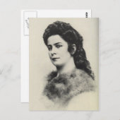 Carte Postale L'impératrice Elisabeth - Sissi - Sisi d'Autriche  (Devant / Derrière)
