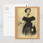 Carte Postale L'impératrice Elisabeth - Sissi - Sisi d'Autriche (Devant / Derrière)