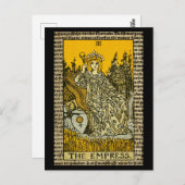 Carte Postale L'impératrice Tarot (Devant / Derrière)