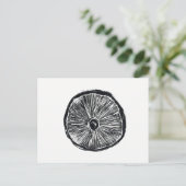 Carte postale - Lin de champignons (Debout devant)