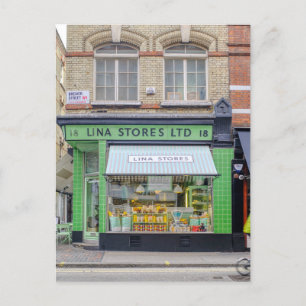 Carte Postale Lina Stores, Brewer Street W1, London UK Postcard