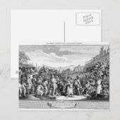 Carte Postale L'inactivité de la Prentice exécutée à Tyburn (Devant / Derrière)