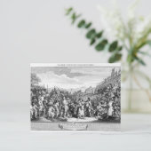 Carte Postale L'inactivité de la Prentice exécutée à Tyburn (Debout devant)