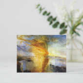 Carte Postale L'incendie des maisons des Lords et des Communes (Debout devant)