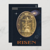 Carte Postale Linceul de Turin (Devant / Derrière)