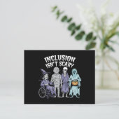 Carte Postale L'inclusion drôle n'est pas effrayante Professeur  (Debout devant)