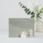 Carte Postale lincoln (Debout devant)