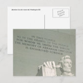 Carte Postale lincoln (Devant / Derrière)