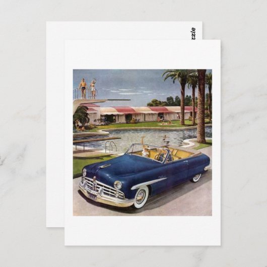 Carte Postale Lincoln 1949 (Devant / Derrière)