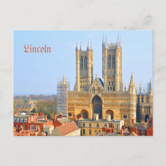 Carte Postale Lincoln, Angleterre (Devant)