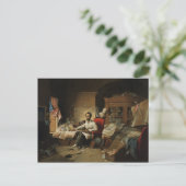 Carte Postale Lincoln et la Proclamation d'émancipation (Debout devant)