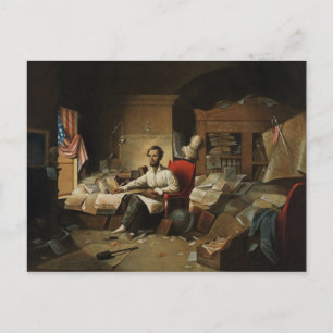 Carte Postale Lincoln et la Proclamation d'émancipation
