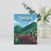 Carte Postale Lincoln États-Unis (Debout devant)