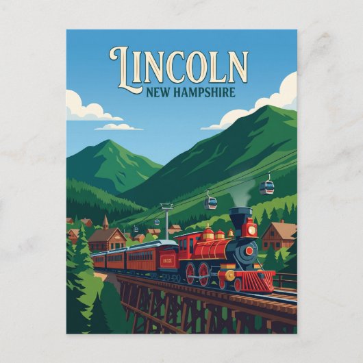 Carte Postale Lincoln États-Unis (Devant)