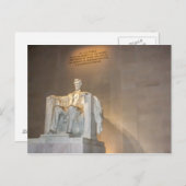 Carte postale Lincoln Memorial (Devant / Derrière)
