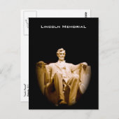 Carte Postale Lincoln Memorial (Devant / Derrière)
