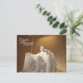 Carte postale Lincoln Memorial (Debout devant)