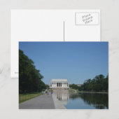 Carte Postale Lincoln Memorial.JPG (Devant / Derrière)
