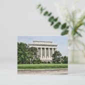 Carte Postale Lincoln Memorial Washington D.C. (Debout devant)