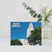 Carte postale Lincoln Nebraska (Debout devant)