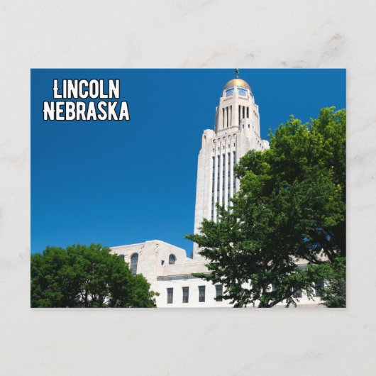 Carte postale Lincoln Nebraska (Devant)