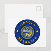 Carte Postale Lincoln Nebraska (Devant / Derrière)
