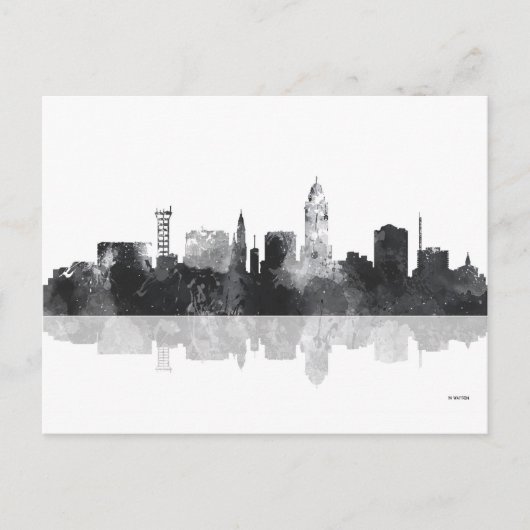 CARTE POSTALE LINCOLN, NEBRASKA SKYLINE (Devant)