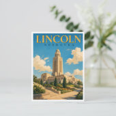 Carte Postale Lincoln Nebraska State Capitol GeoSaga (Debout devant)