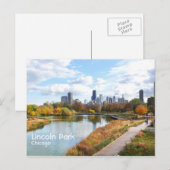 Carte Postale Lincoln Park (Devant / Derrière)