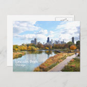 Carte Postale Lincoln Park (Devant / Derrière)
