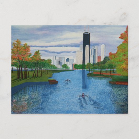 Carte postale "Lincoln Park - Chicago" (Devant)