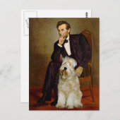 Carte Postale Lincoln - Terrier de Wheaten 7 (Devant / Derrière)