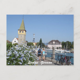 Carte Postale Lindau Allemagne